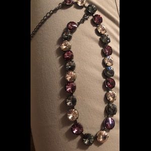 New Swarovski Necklace 3 colors 12mm gems